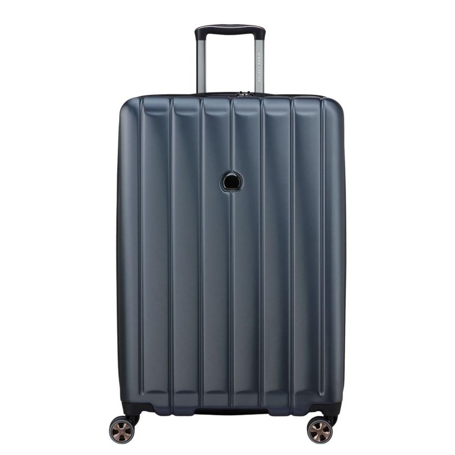 Delsey Longitude Spinner 76 Expandable antracite Grijs