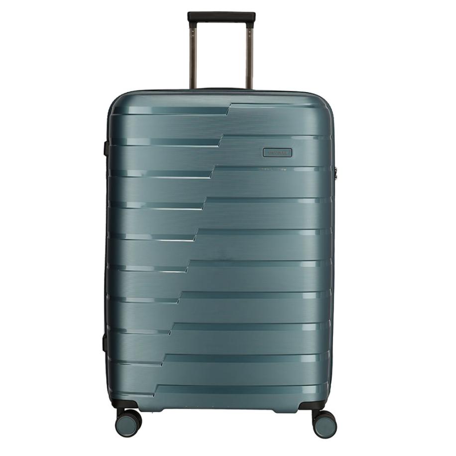 Travelite Air Base 4 Wiel Trolley L ice blue Harde Koffer Blauw