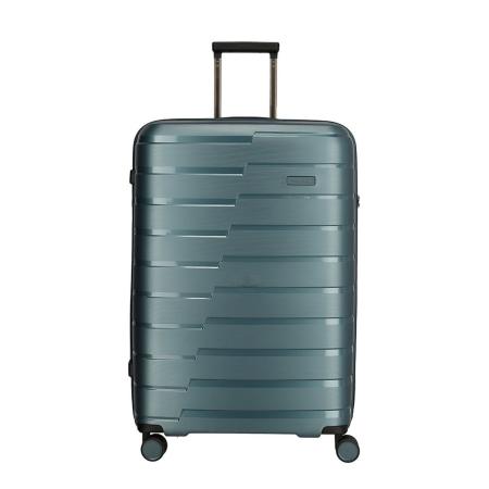 Travelite Air Base 4 Wiel Trolley L ice blue Harde Koffer
