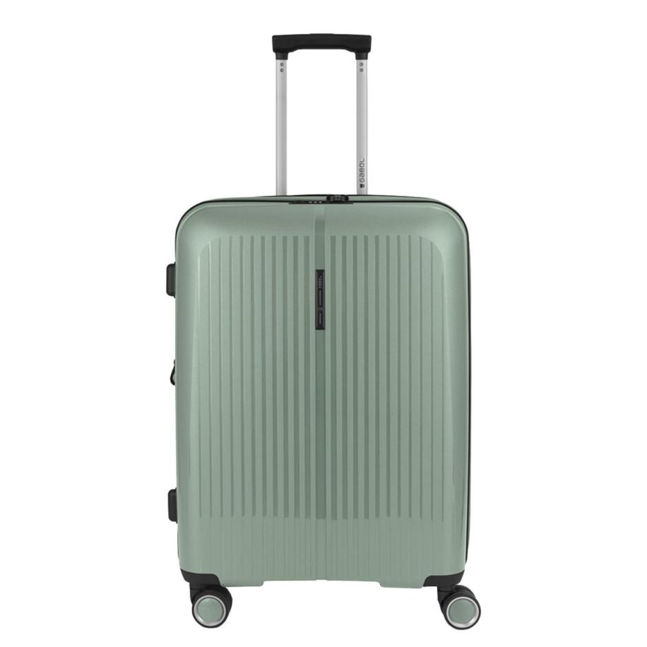 Gabol Brooklyn Medium Trolley Expandable green Zwart