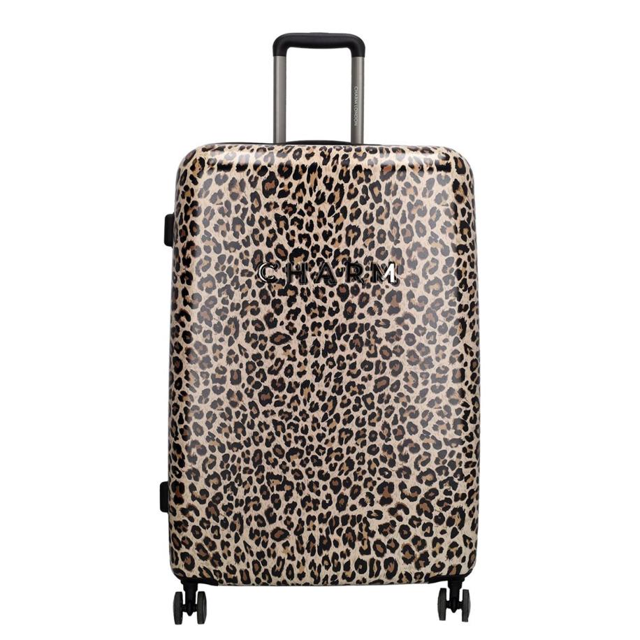 Charm London Capetown Trolley L leopard Multicolor