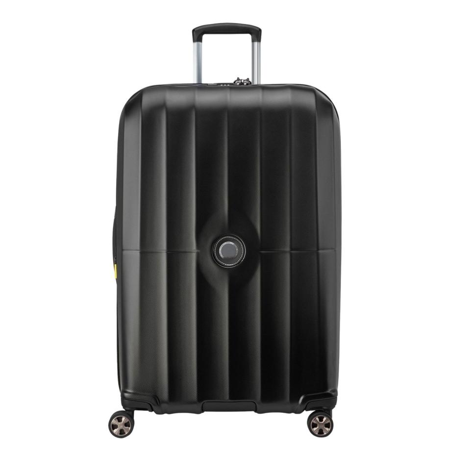 Delsey Carrousel 2.0 Spinner 77 Expandable black Zwart