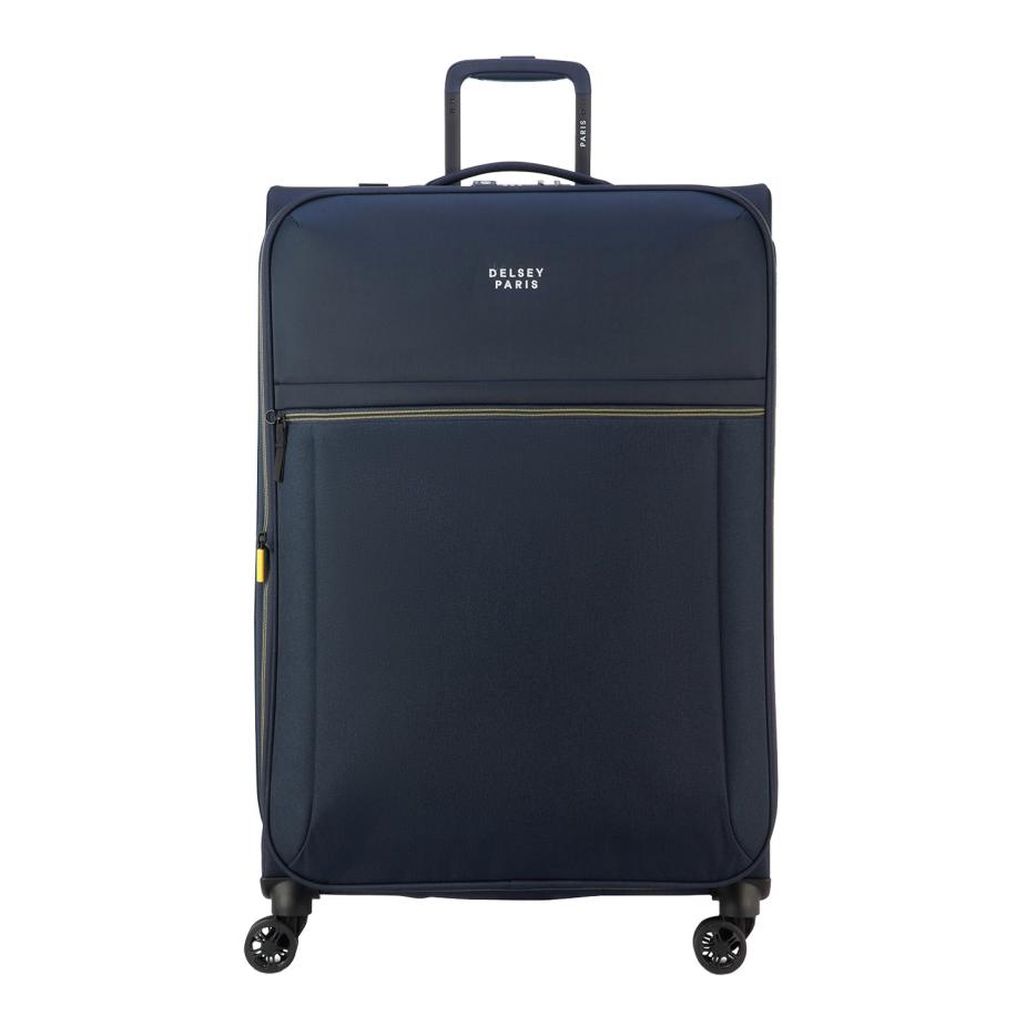 Delsey Brochant 3 Trolley 78 Expandable navy blue Blauw