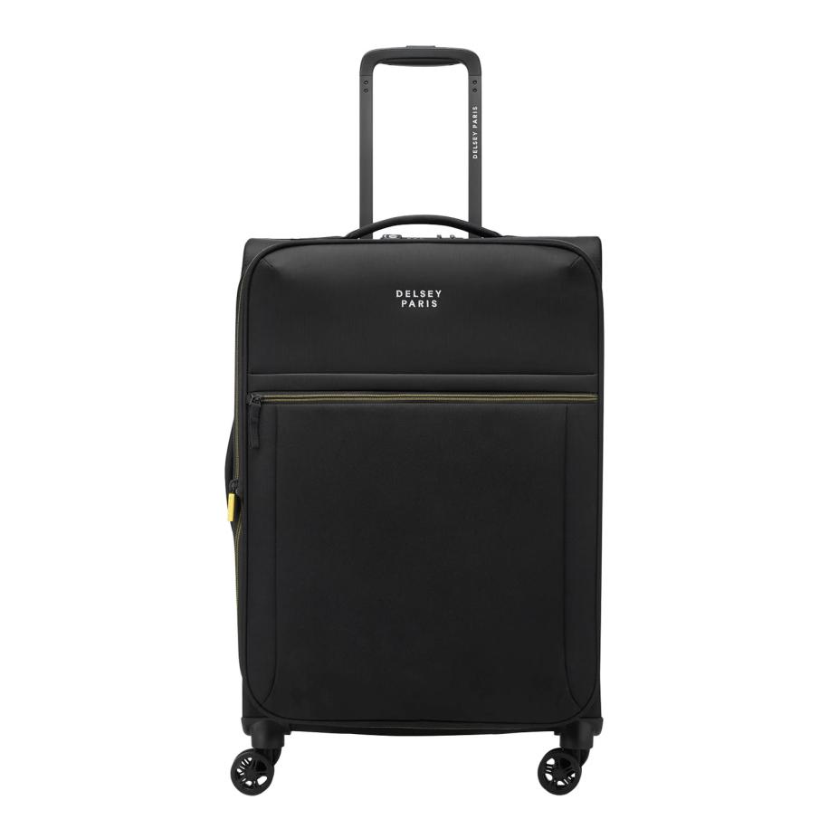 Delsey Brochant 3 Trolley 67 Expandable black Zwart