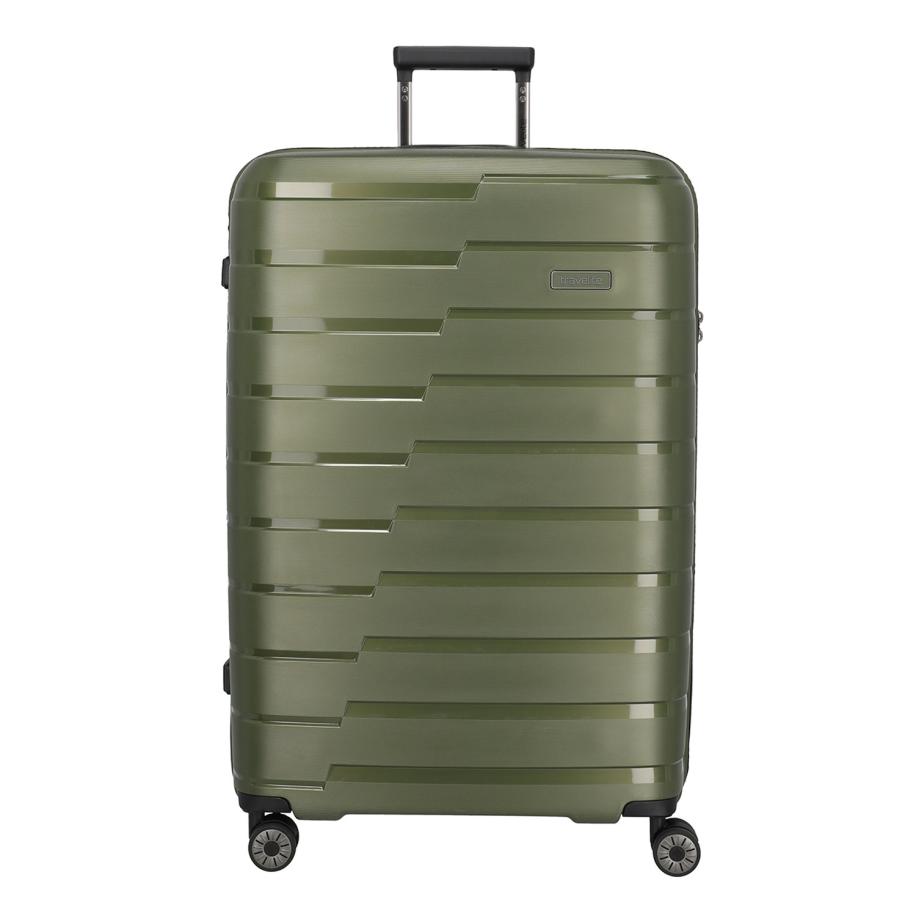 Travelite Air Base 4 Wheel Trolley L olive Groen