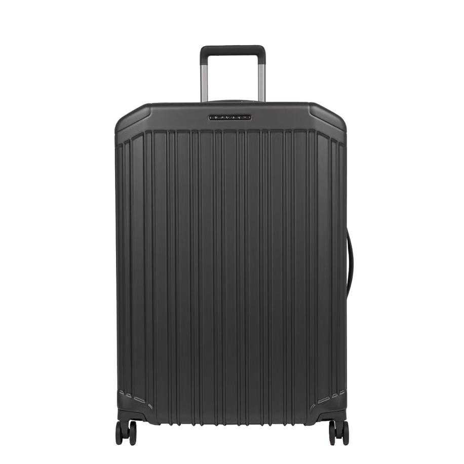 Piquadro PQ-Light Large Trolley matt black Zwart