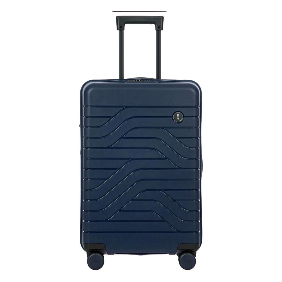 Bric's Ulisse Trolley Expandable Medium 65 ocean blue Blauw