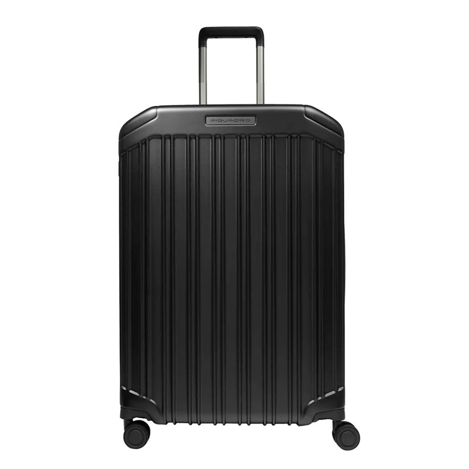 Piquadro PQ-Light Large Trolley matt black Zwart