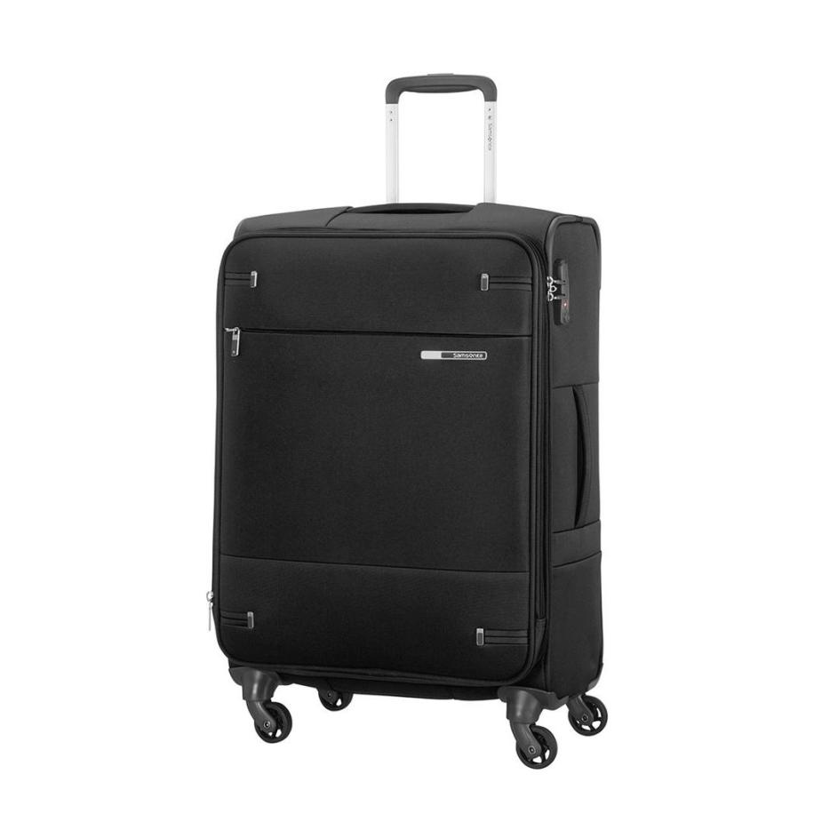 Samsonite Base Boost Spinner 66 Expandable black Zwart