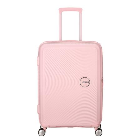 American Tourister Soundbox Spinner 67/24 TSA Expandable pastel pink