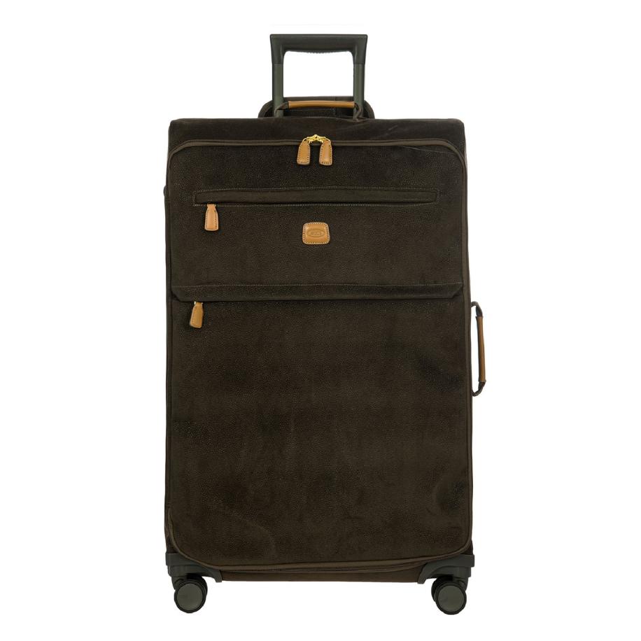 Bric&apos;s Life Trolley 77 olive II Zachte koffer Groen