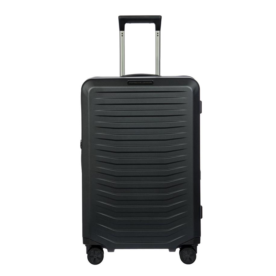 Porsche Design Roadster Hardcase Spinner Trolley M black matt Zwart