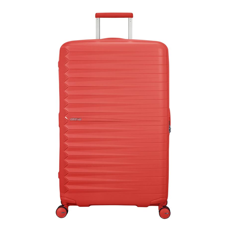 American Tourister FastForward Spinner 78/29 TSA Exp sunset coral Oranje