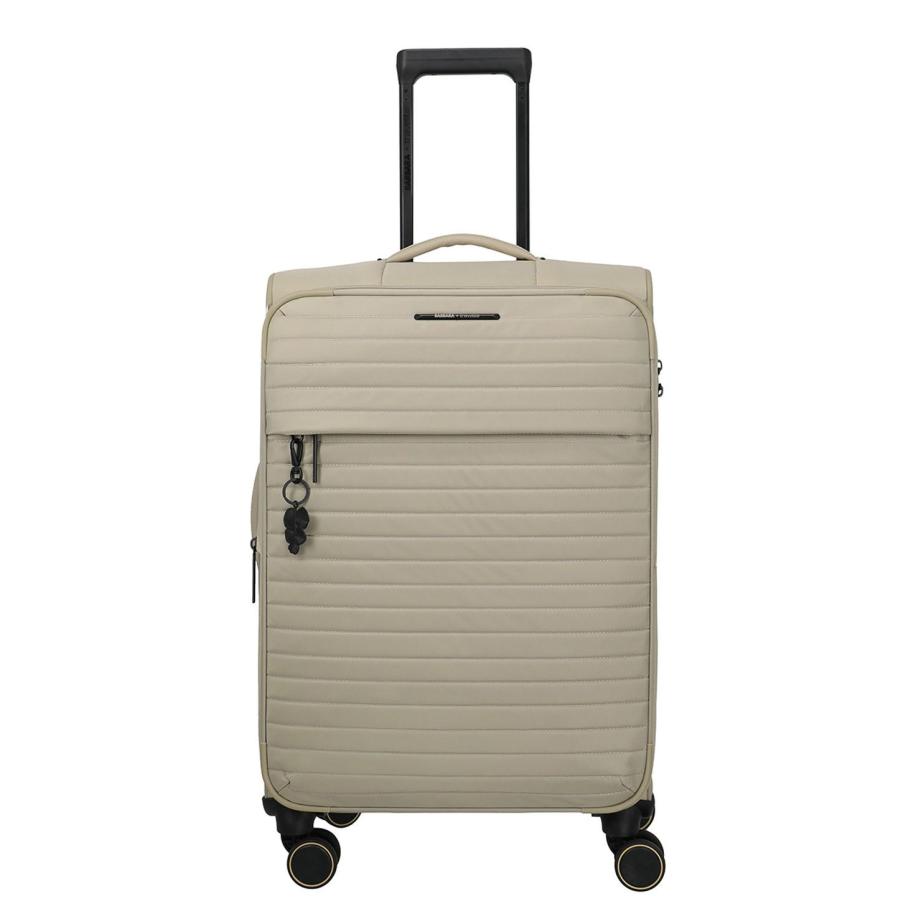 Travelite Barbara Stepp 4 Wheel Trolley M champagner Goud