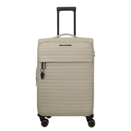 Travelite Barbara Stepp 4 Wheel Trolley M champagner