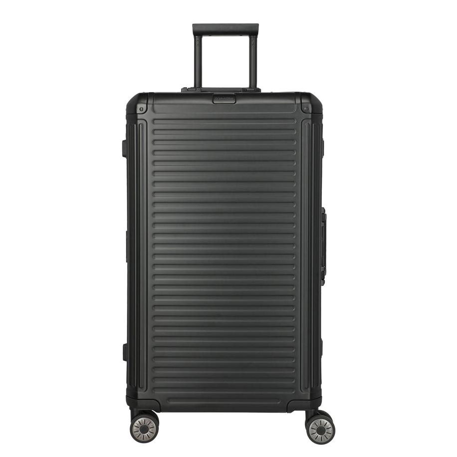 Travelite Next 4 Wheel Trunk L black Zwart
