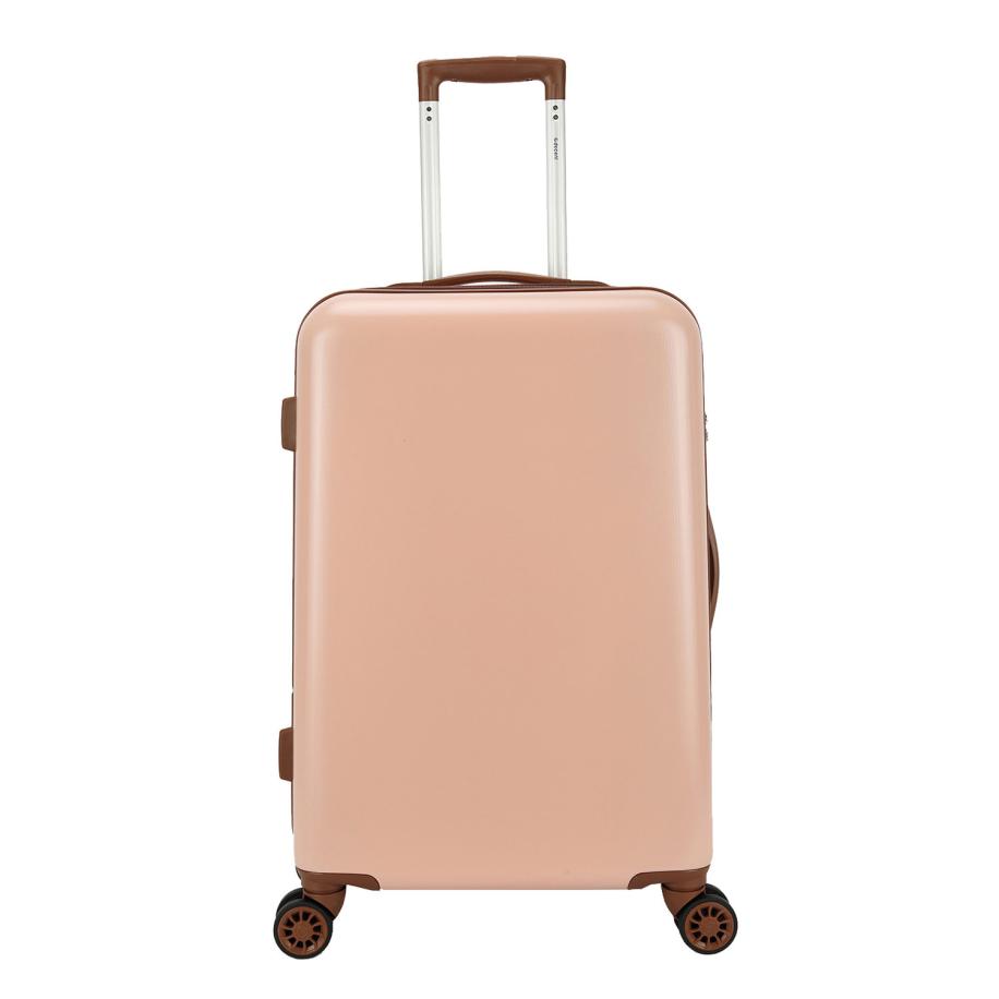 Decent Retro Trolley 67 pink Roze