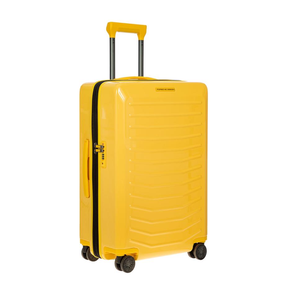 Porsche Design Roadster Hardcase 4W Trolley M shiny racing yellow Geel