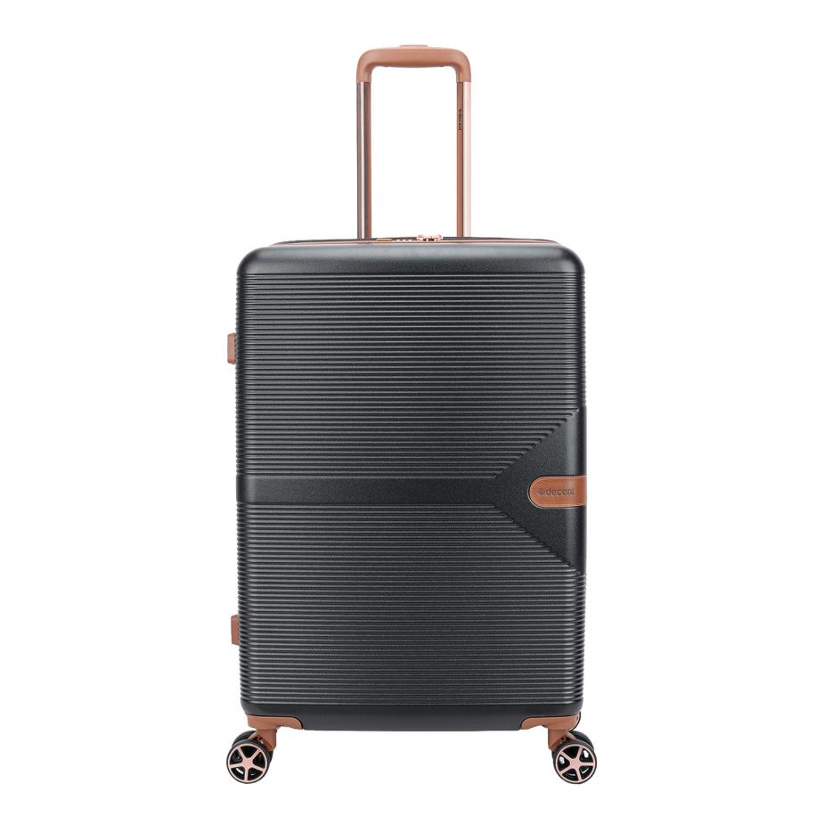 Decent Stella Trolley 67 Expandable black Zwart