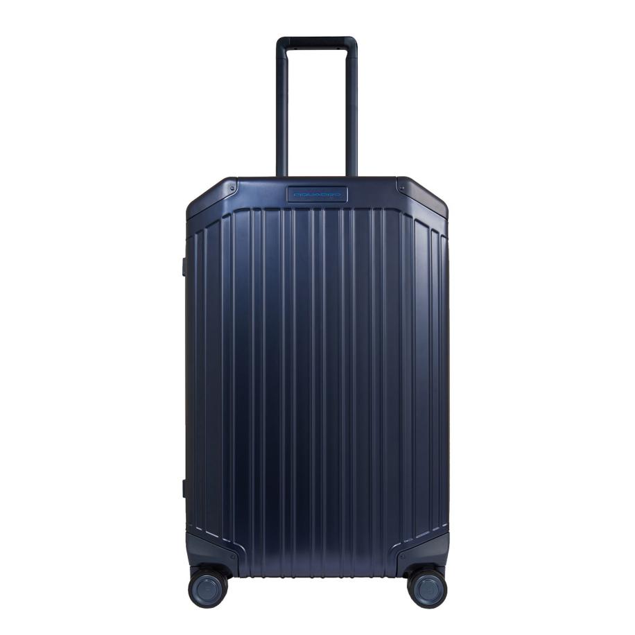 Piquadro ALU-B2 Medium Trolley 69 blue Blauw