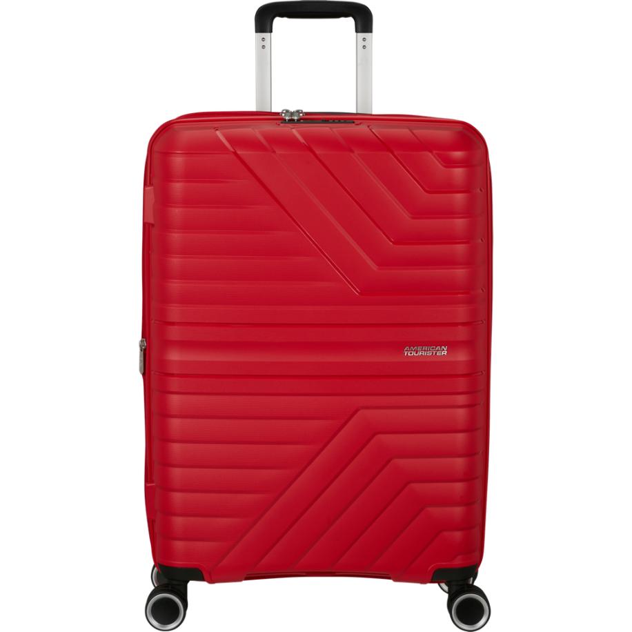 American Tourister Flytwist Medium Spinner 67 cm Exp. true red Rood