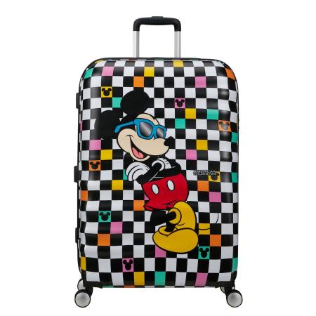 American Tourister Wavebreaker Disney Spinner 77 cm Mickey Check
