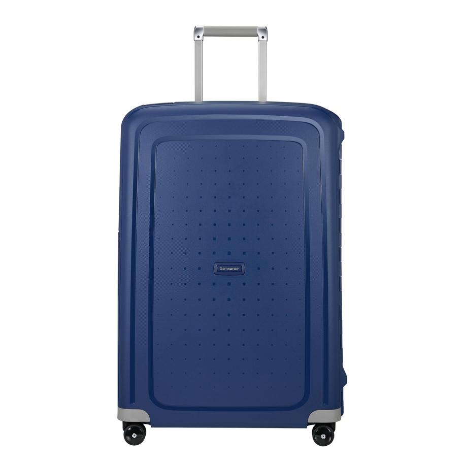Samsonite S&apos;Cure Spinner 75 dark blue Blauw
