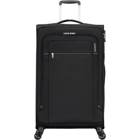 American Tourister Crosstrack Spinner 79 Expandable Black/Grey