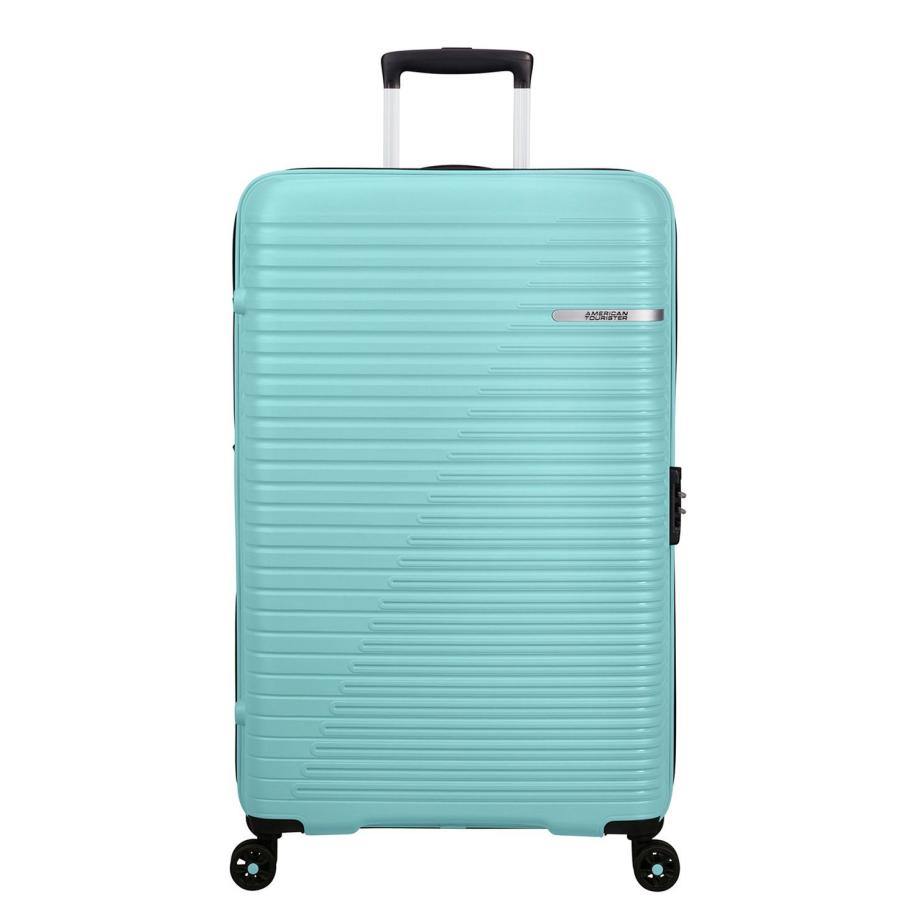 American Tourister Liftoff Spinner 79 summer blue Blauw
