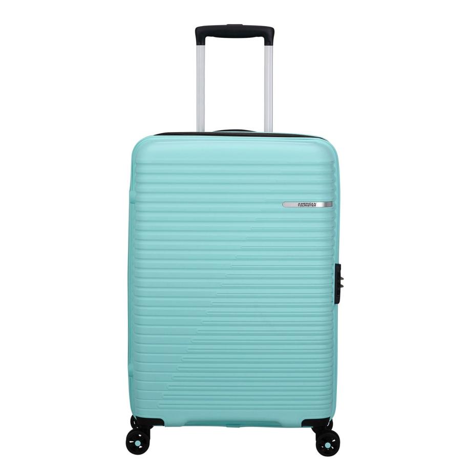 American Tourister Liftoff Spinner 67 summer blue Blauw