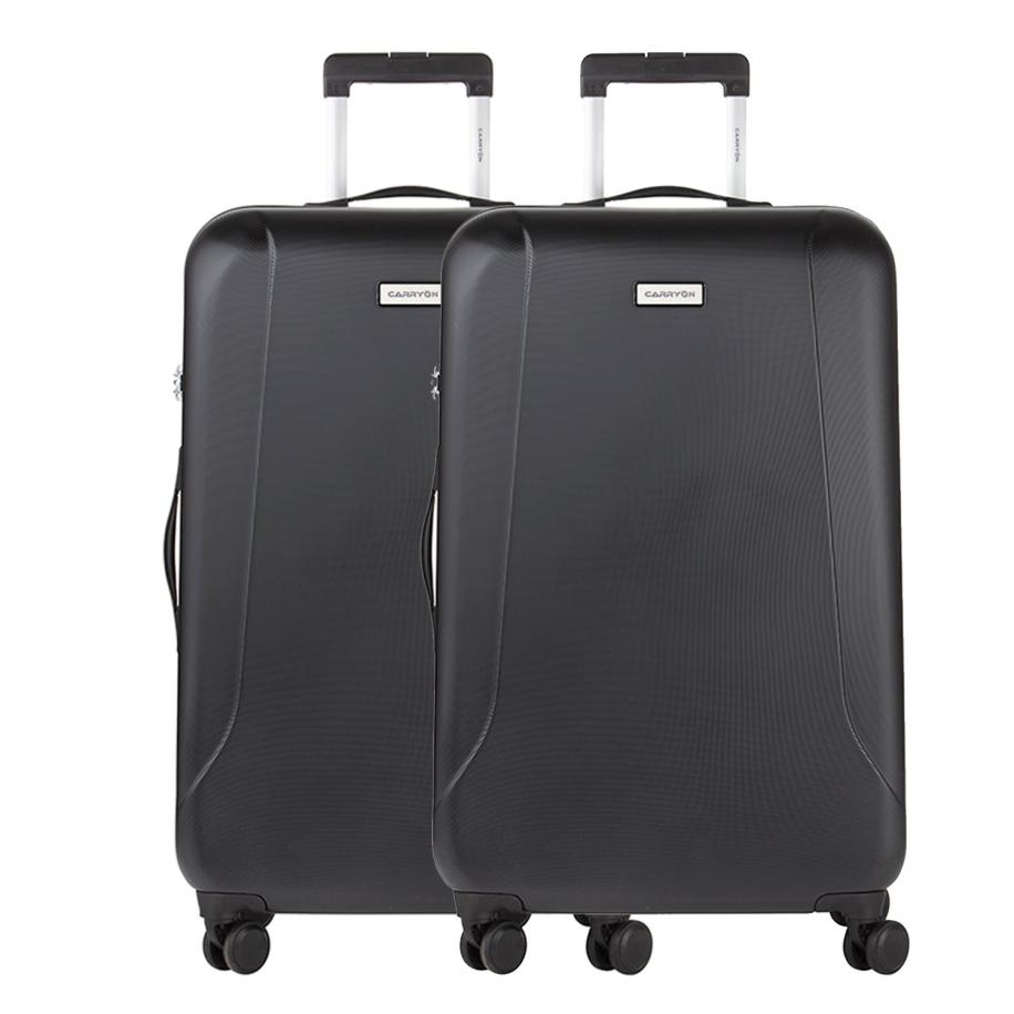 CarryOn Skyhopper 78 Set van 2 black Zwart