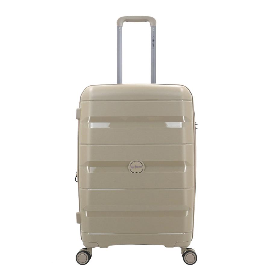 Decent Straight-Line Medium Trolley champagne Goud