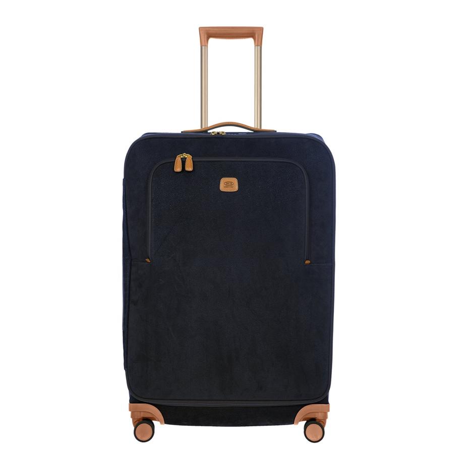 Bric&apos;s Life Trolley M blue Zachte koffer Blauw