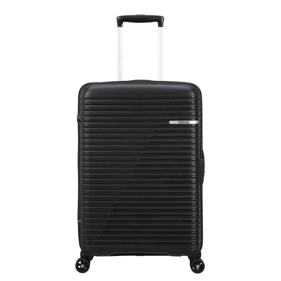 American Tourister Liftoff Spinner 67 black Zwart