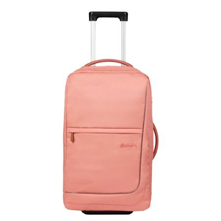 Satch Flow M Check-In Trolley pure coral Zachte koffer