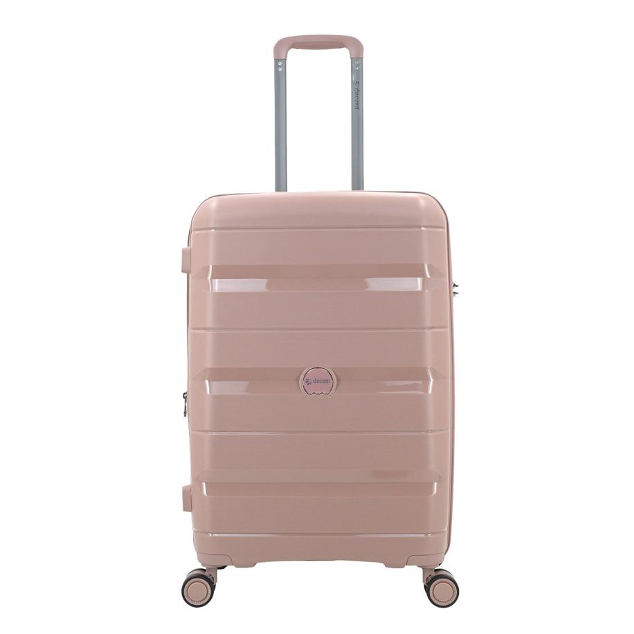 Decent Straight-Line Medium Trolley rose Roze