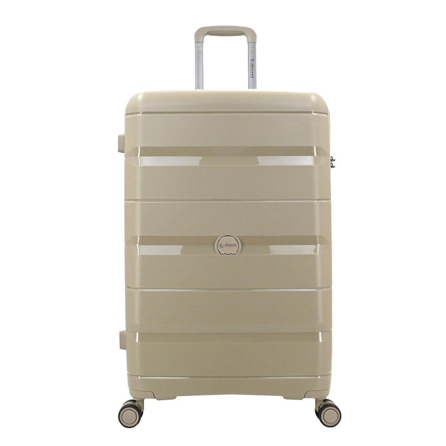Decent Straight-Line Large Trolley champagne Goud