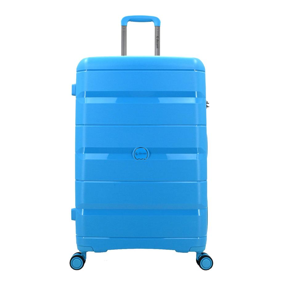 Decent Straight-Line Large Trolley petrol blue Blauw