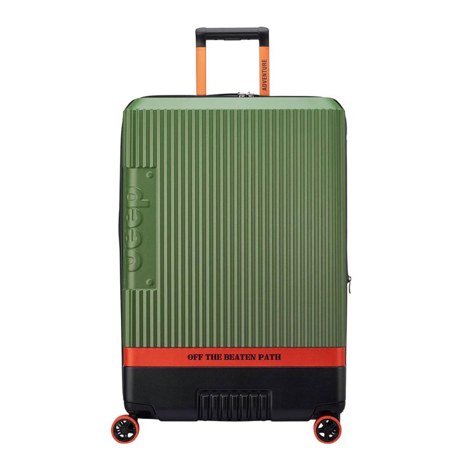 Jeep Trolley Deluxe Large 76 Expandable green Groen
