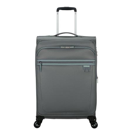 American Tourister Aerospin Spinner M Exp stone basalt