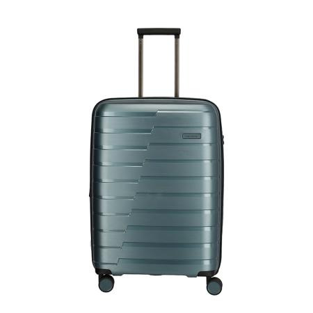 Travelite Air Base 4 Wiel Trolley M Expandable ice blue Harde Koffer
