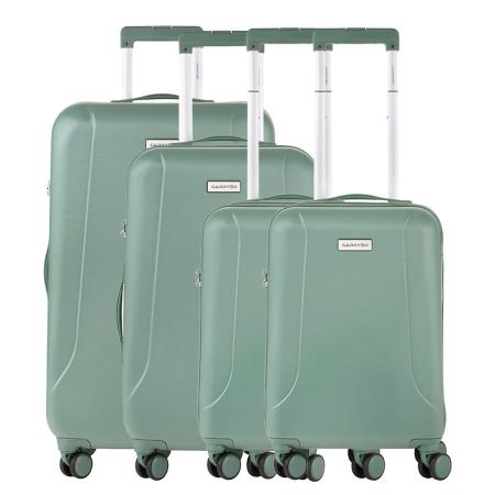 CarryOn Skyhopper 4-Delige Kofferset S/S/M/L olive
