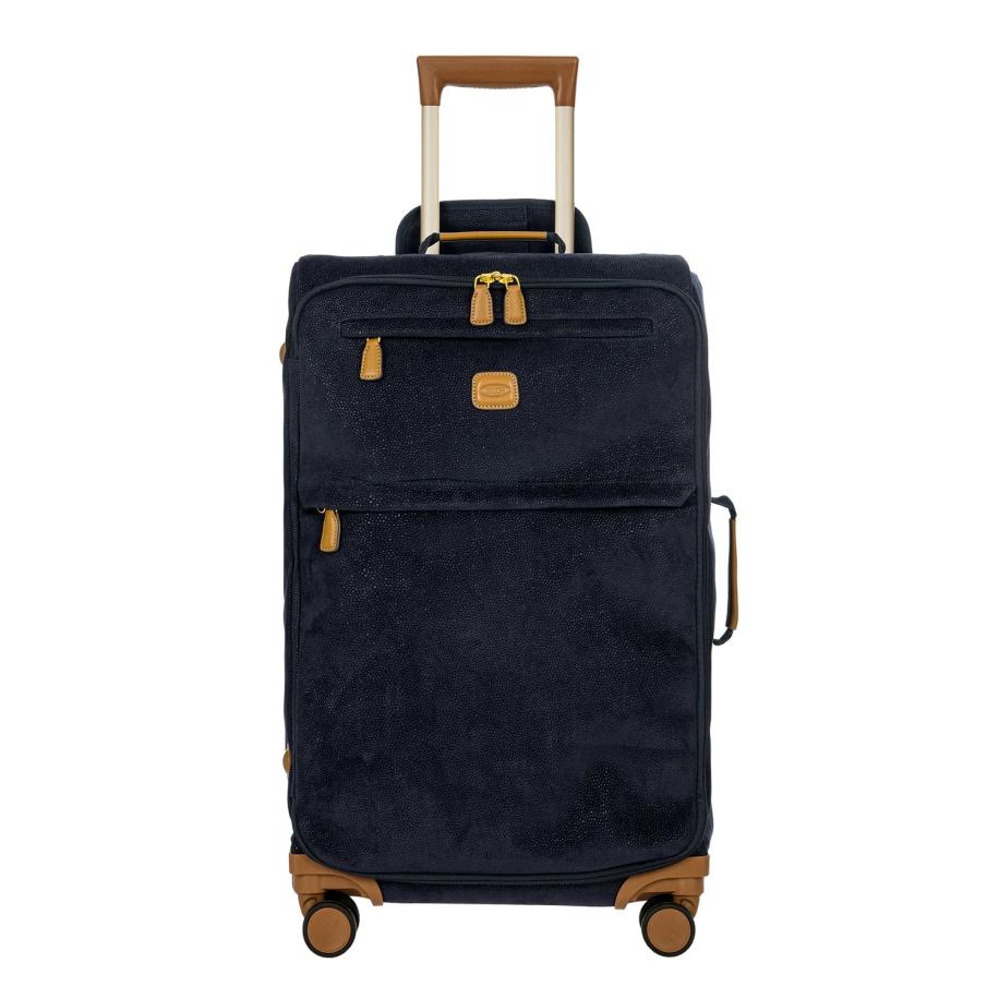 Bric&apos;s Life Trolley 70 blue Zachte koffer Blauw