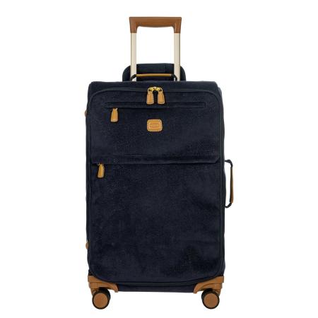 Bric's Life Trolley 70 blue Zachte koffer