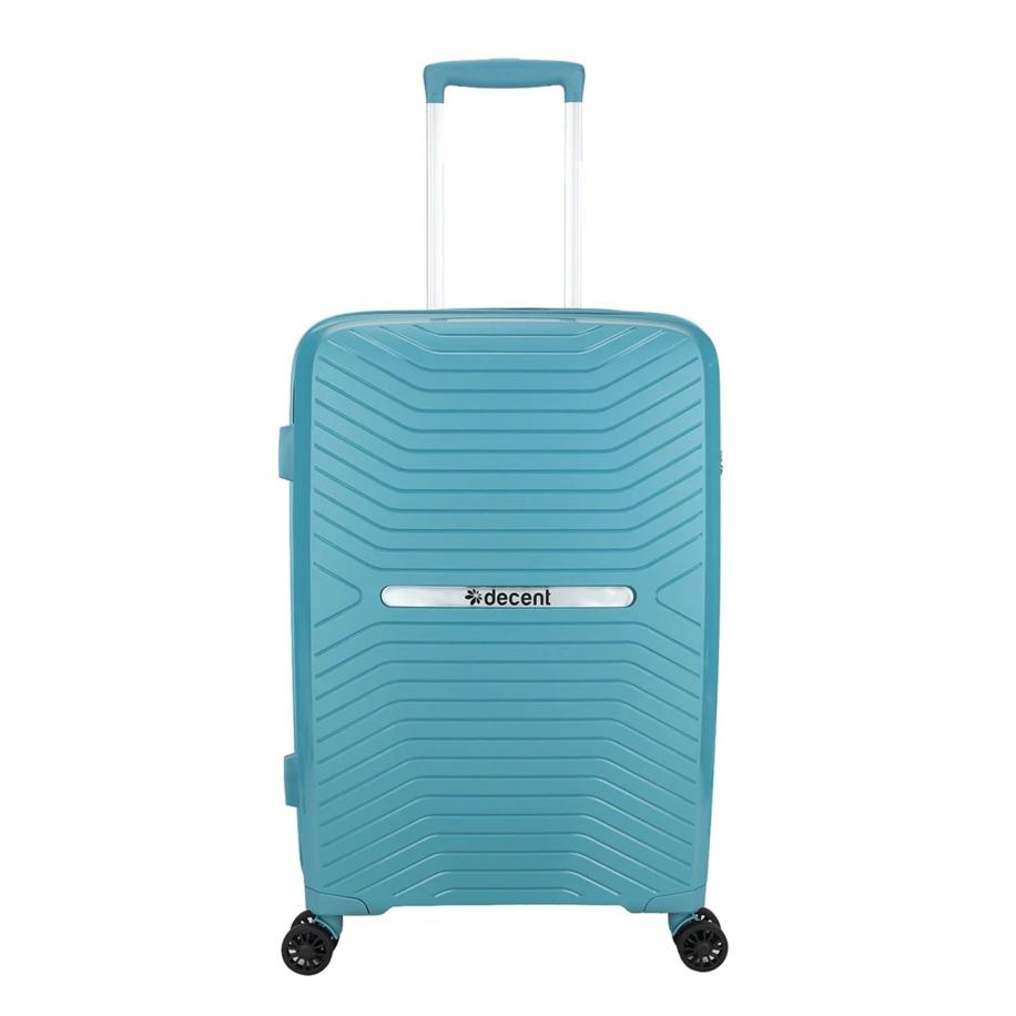 Decent Cross-One Trolley 66 petrol Harde Koffer Blauw