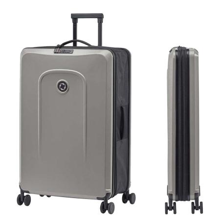 Senz Foldaway Check-In Trolley Large silk grey