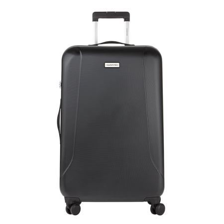 CarryOn Skyhopper 4 Wiel Trolley 78 black Harde Koffer