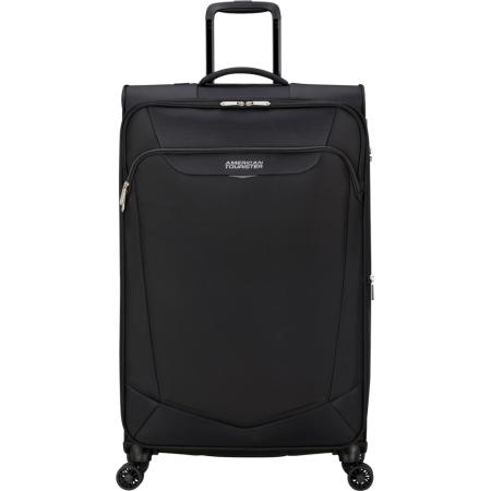 American Tourister Summerride Spinner L Exp black Zachte koffer
