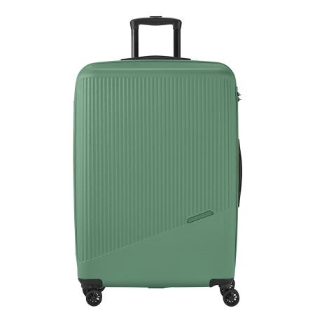 Travelite Bali 4 Wiel Trolley L 77 cm Green