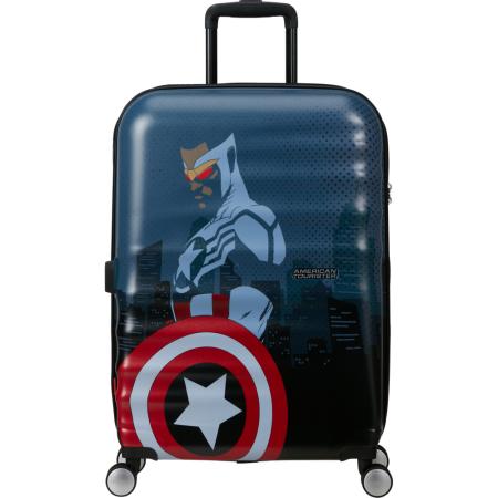 American Tourister Marvel Wavebreaker Middelgrote ruimbagage Captain America City